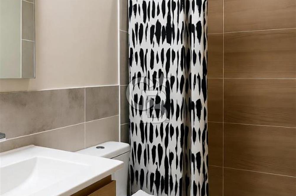 KKTC Gazimağusa'da Uptown Park'da Deniz Manzaralı 1+1 