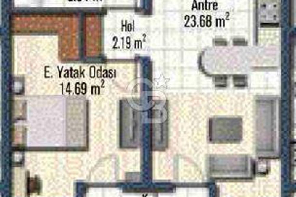 Mavişehir Soyak B Havuz & Deniz Eşyalı Kiralık 1+1 68M² Daire