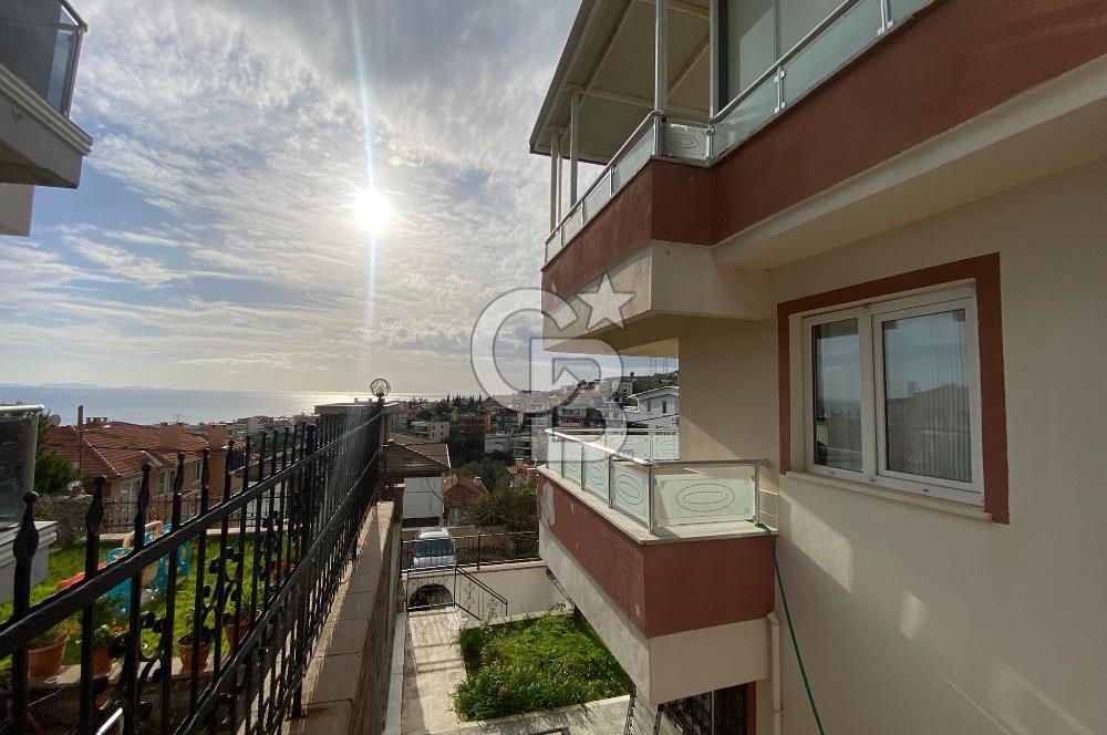 CB KiNG DEN ALTINOLUKDA DENİZ MANZARALI SATILIK TERAS KAT DAİRE