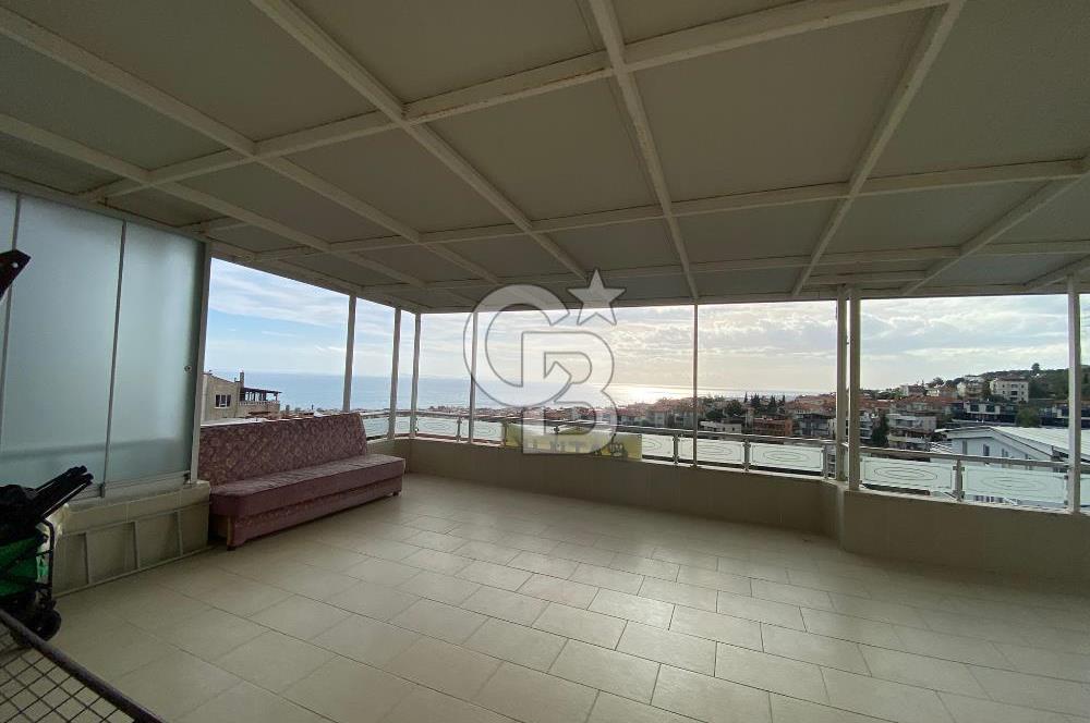 CB KiNG DEN ALTINOLUKDA DENİZ MANZARALI SATILIK TERAS KAT DAİRE