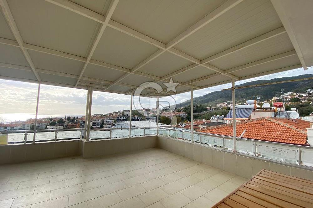 CB KiNG DEN ALTINOLUKDA DENİZ MANZARALI SATILIK TERAS KAT DAİRE