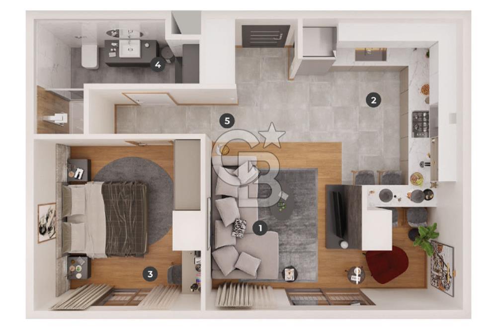 SEALlife MORDOĞAN'da 1+1 KİRALIK DAİRE