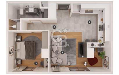 SEALlife MORDOĞAN'da 1+1 KİRALIK DAİRE