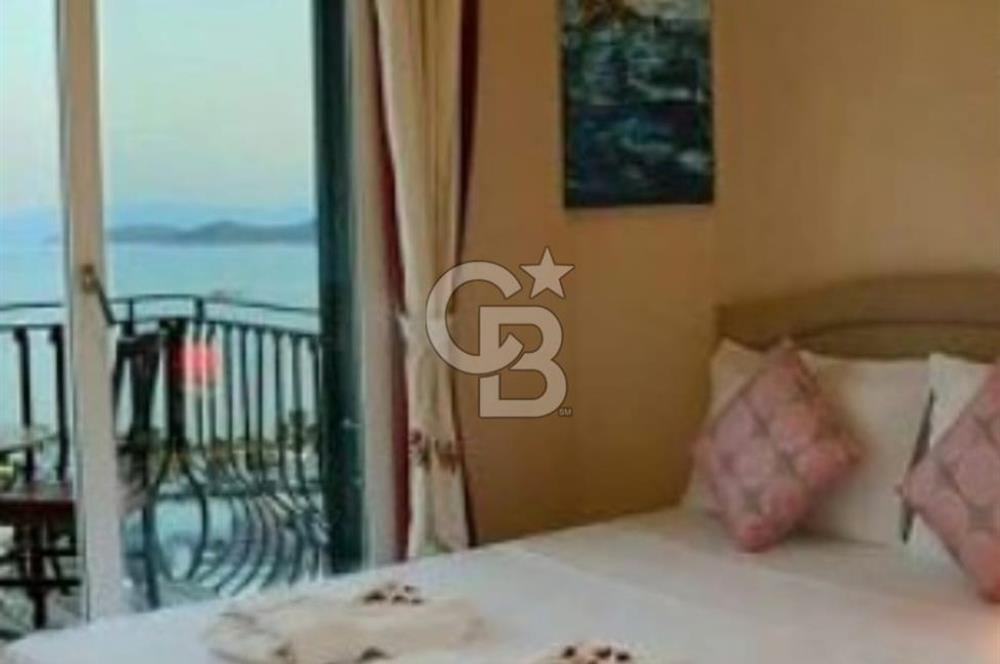 BODRUM GÜMBET'TE KESİNTİSİZ FULL DENİZ MANZARALI SATILIK OTEL