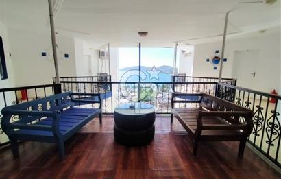 BODRUM GÜMBET'TE KESİNTİSİZ FULL DENİZ MANZARALI SATILIK OTEL