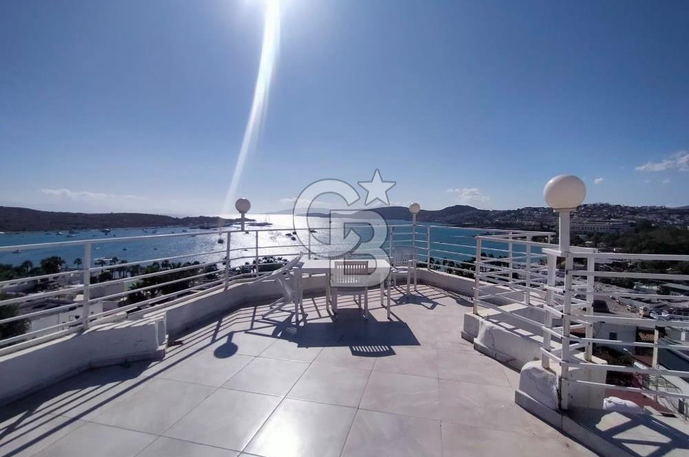 BODRUM GÜMBET'TE KESİNTİSİZ FULL DENİZ MANZARALI SATILIK OTEL