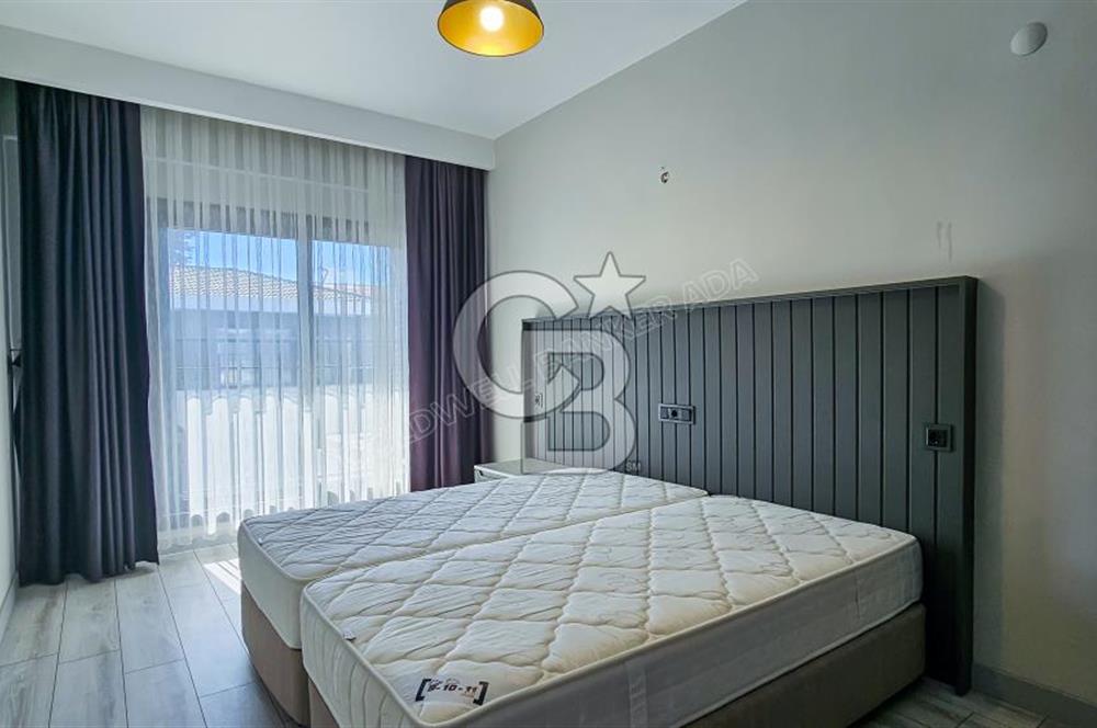 KUŞADASI KUŞTUR MAHALLESİNDE DENİZE YÜRÜME MESAFESİNDE 1+1 RESİDENCE 