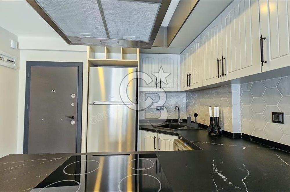 KUŞADASI KUŞTUR MAH. GENİŞ BAHÇE PAYI OLAN EŞYALI 1+1 RESİDENCE 