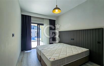 KUŞADASI KUŞTUR MAH. GENİŞ BAHÇE PAYI OLAN EŞYALI 1+1 RESİDENCE 