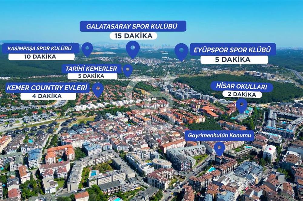 Göktürkte Marka Değeri Yüksek Prestijli Bina Kiralama Fırsatı