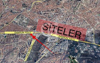 SAMSUN YOLU SİTELER KARŞISI 391 M2 KÖŞE PARSEL