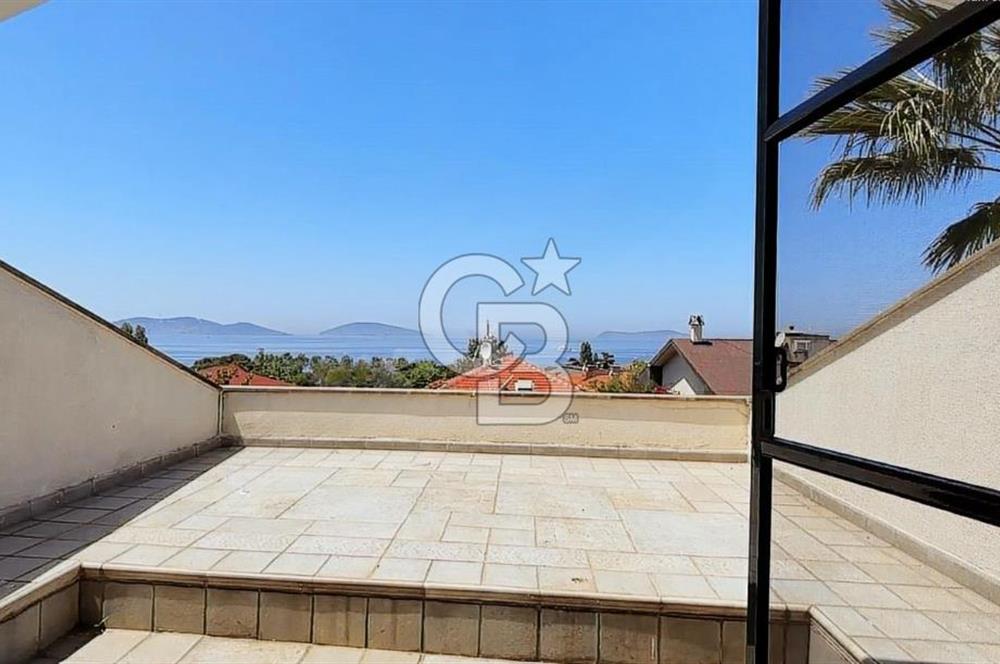 DRAGOS'TA DENİZ MANZARALI 500 M2 HAVUZLU , BAHÇELİ VİLLA 8+2