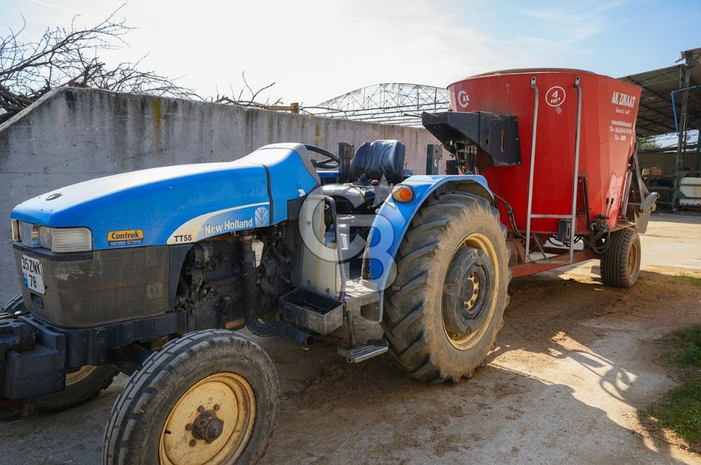 İzmir Tire Anayolu kenarında Satılık 40.000 m² Müştemilatlı Tarla