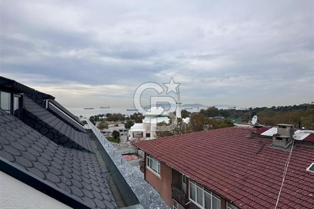 CB Fly'dan Pendikte Çift Terasıda Deniz Manzaralı Dubleks Daire!