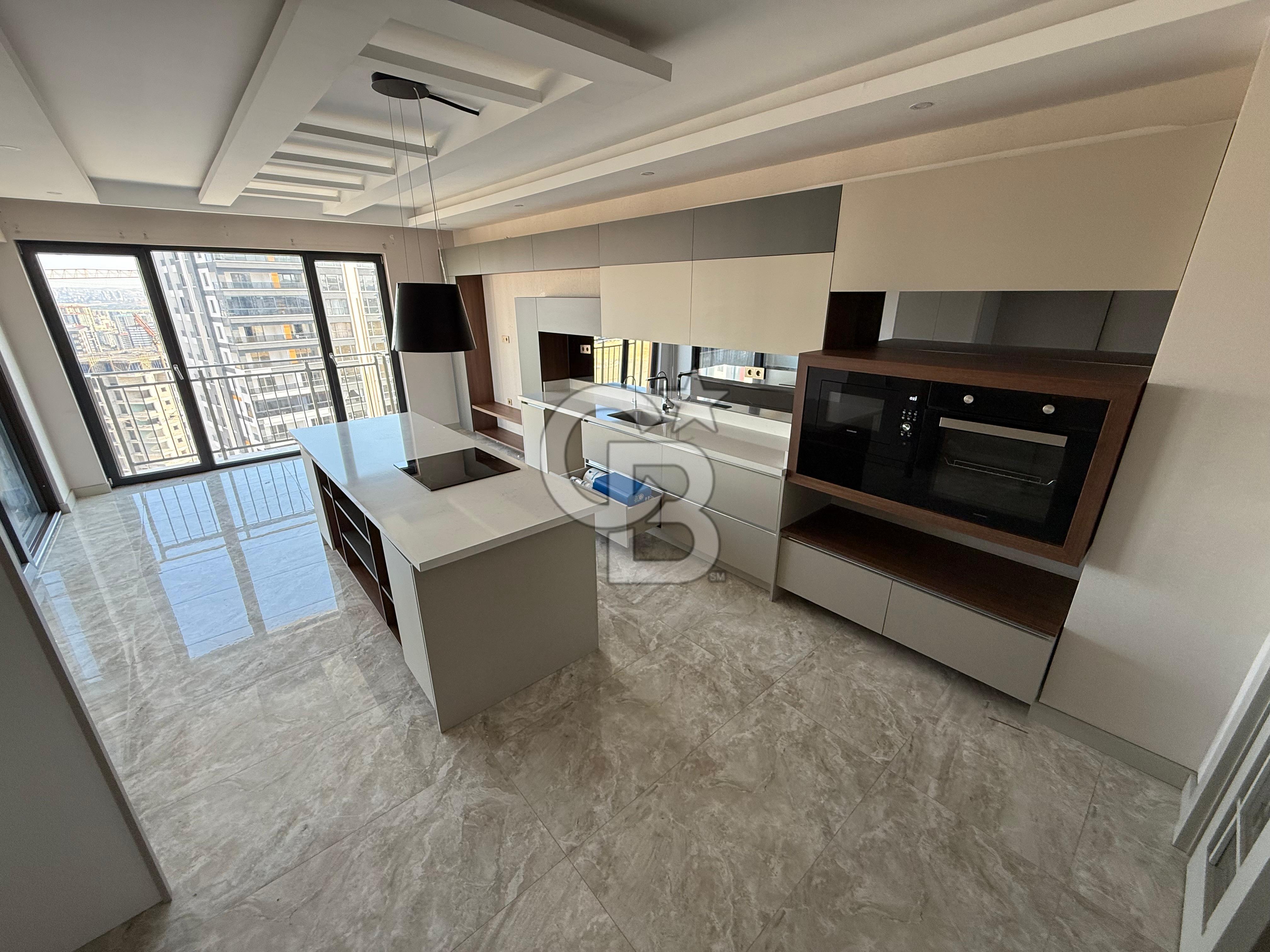 ANKALOFT KONUTLARI AKILLI EV GENİŞ ADA MUTFAKLI 4,5+1 SATILIK