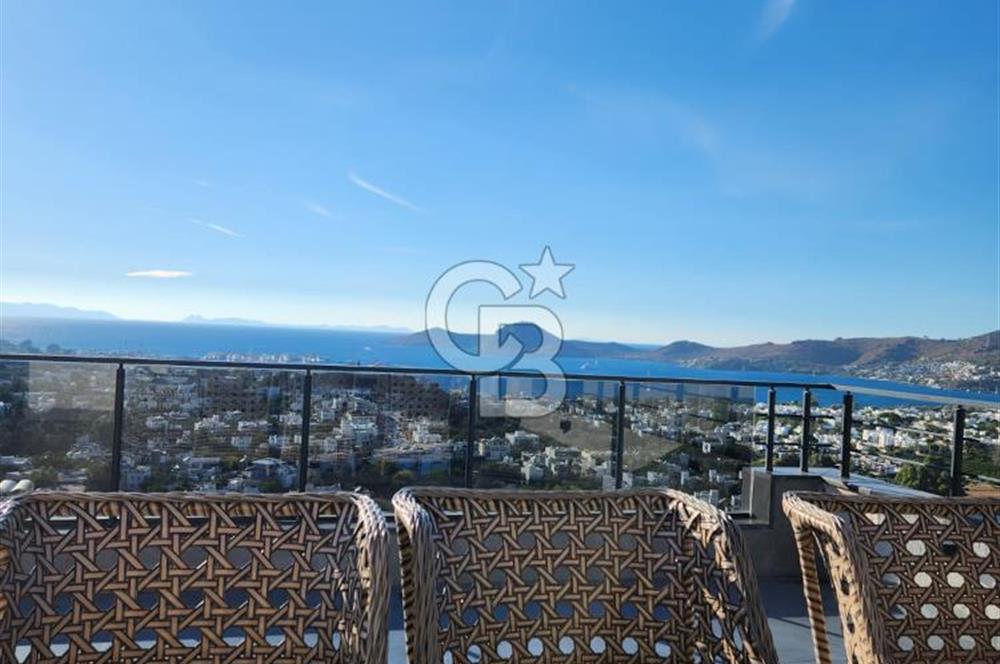 Bodrum Yalıkavak'ta Deniz Manzaralı Satılık 5+1 Villa