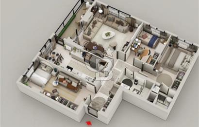 Karşıyaka Yalı Mahallesinde Yeni Binada Büyük 3+1 Satılık Daire