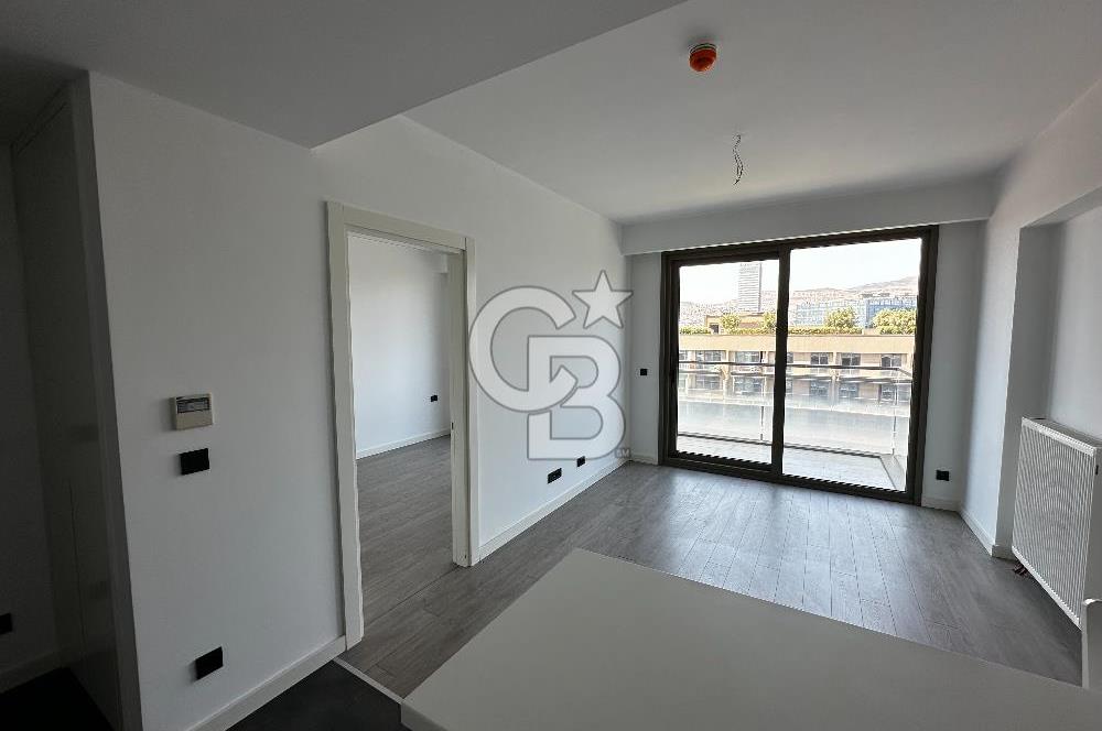 Folkart Incityde Satılık Büyük Balkonlu Havuz Körfez Cepheli 1+1