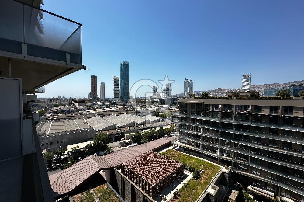 Folkart Incityde Satılık Büyük Balkonlu Havuz Körfez Cepheli 1+1