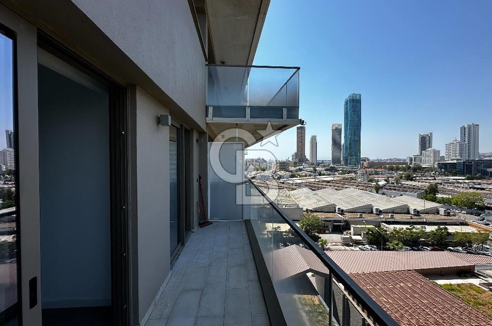 Folkart Incityde Satılık Büyük Balkonlu Havuz Körfez Cepheli 1+1