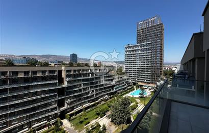 Folkart Incityde Satılık Büyük Balkonlu Havuz Körfez Cepheli 1+1