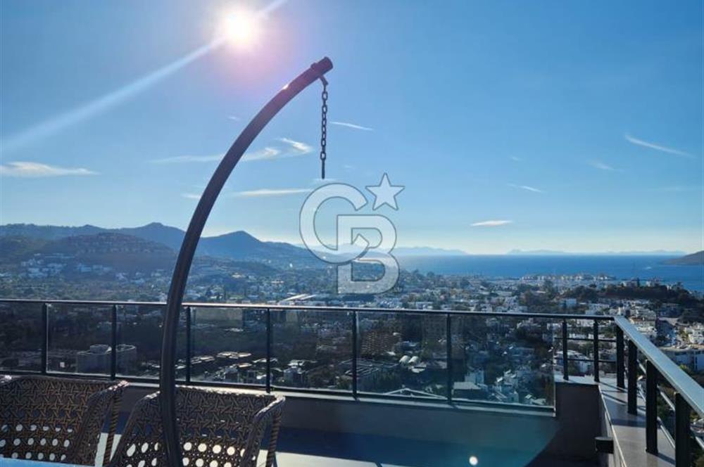 Bodrum Yalıkavak'ta Deniz Manzaralı Satılık 5+1 Villa