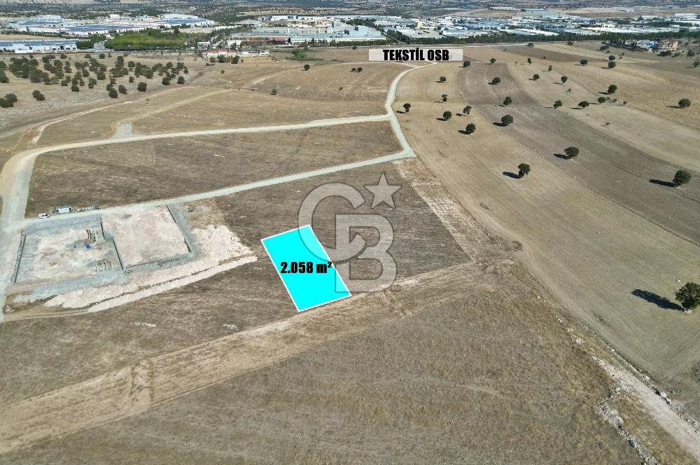 CB OPİA'DAN TEKSTİL OSB KARŞISI SATILIK TİCARİ ARSALAR (FIRSAT)