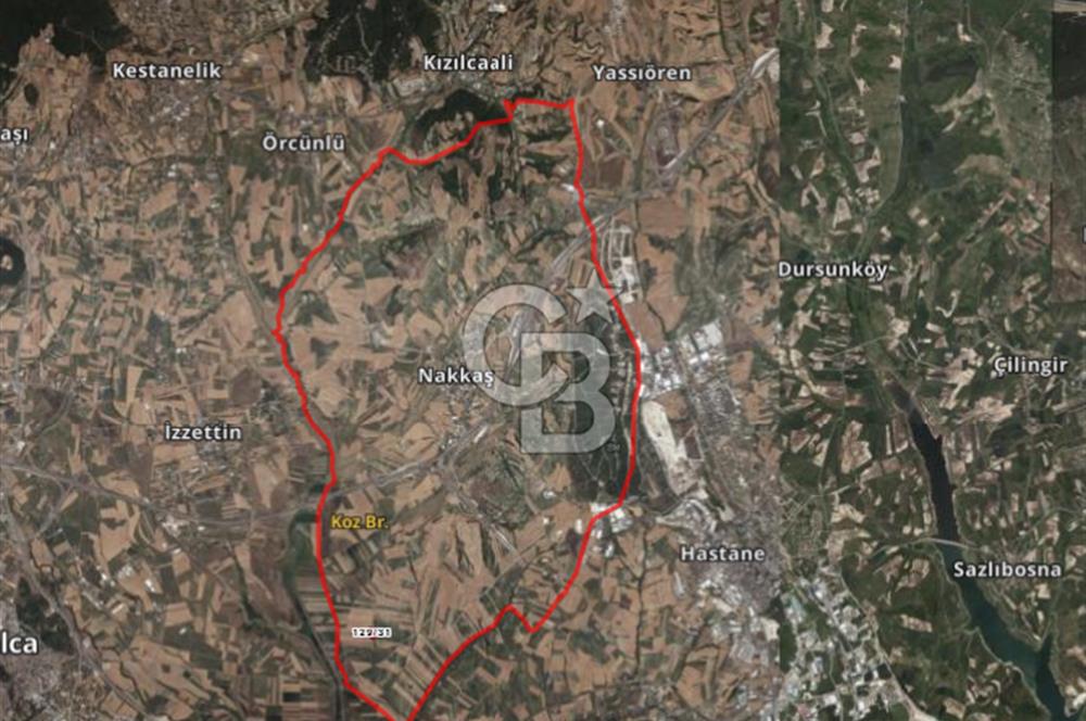 CB'DAN ÇATALCA NAKKAŞ, HAVAALANINA YAKIN, 310M2, SATILIK ARSA