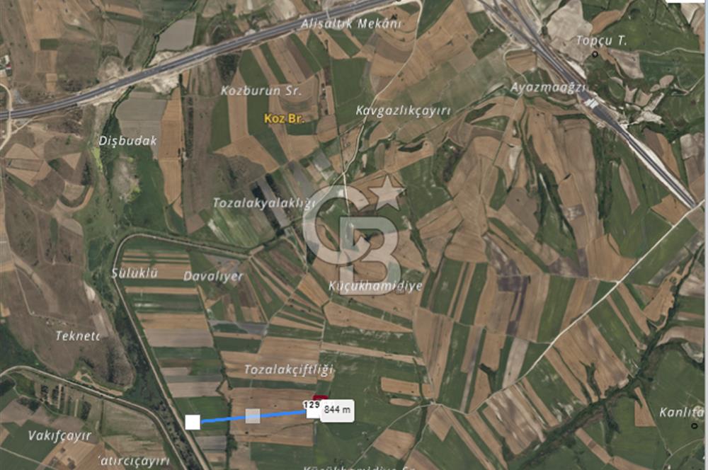 CB'DAN ÇATALCA NAKKAŞ, HAVAALANINA YAKIN, 310M2, SATILIK ARSA