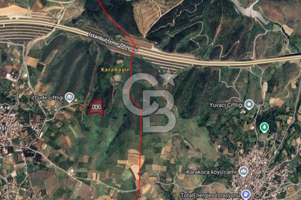 CB BLACK'TEN KARACABEY SUBAŞI'DA HARİKA KONUMDA YATIRIMLIK TARLA