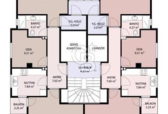 ERENKÖY'DE TAPU MASRAFSIZ & BALKONLU 2+1 DAİRE  - 1 - 313666