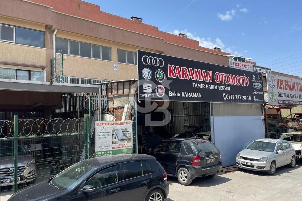 AYYILDIZ SANAYİ SİTESİNDE MERKEZDE YARIM HİSSE SATILIK DÜKKAN