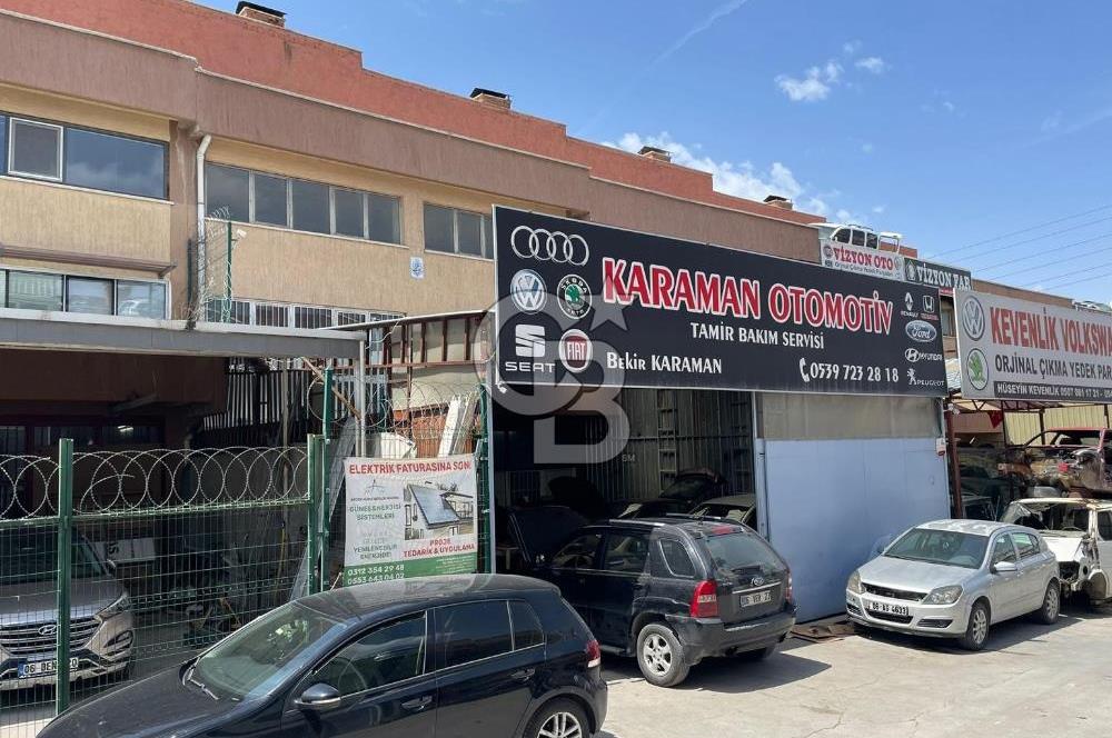 AYYILDIZ SANAYİ SİTESİNDE MERKEZDE YARIM HİSSE SATILIK DÜKKAN