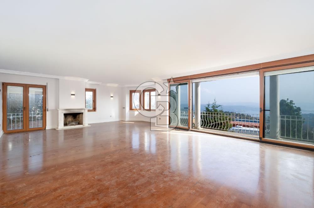 SARIYER PERA KONAKLARI 1 SİTESİNDE MANZARALI KİRALIK VİLLA