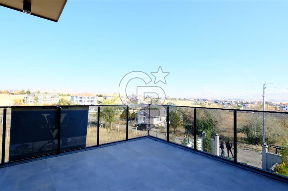 GÖLBAŞI KARŞIYAKA'DA TAM MÜSTAKİL, İSKANLI, SATILIK 6+1 VİLLA