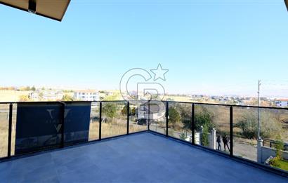 GÖLBAŞI KARŞIYAKA'DA TAM MÜSTAKİL, İSKANLI, SATILIK 6+1 VİLLA