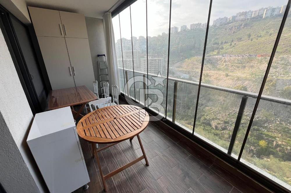 Park yaşam santorini Çiğli kiralık 1+1 eşyalı daire