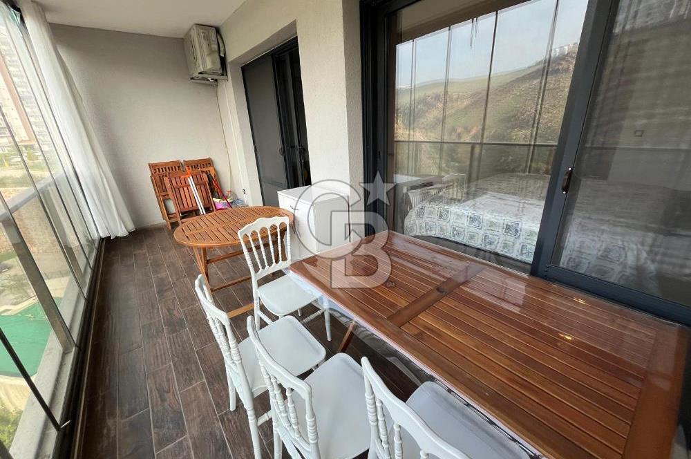Park yaşam santorini Çiğli kiralık 1+1 eşyalı daire