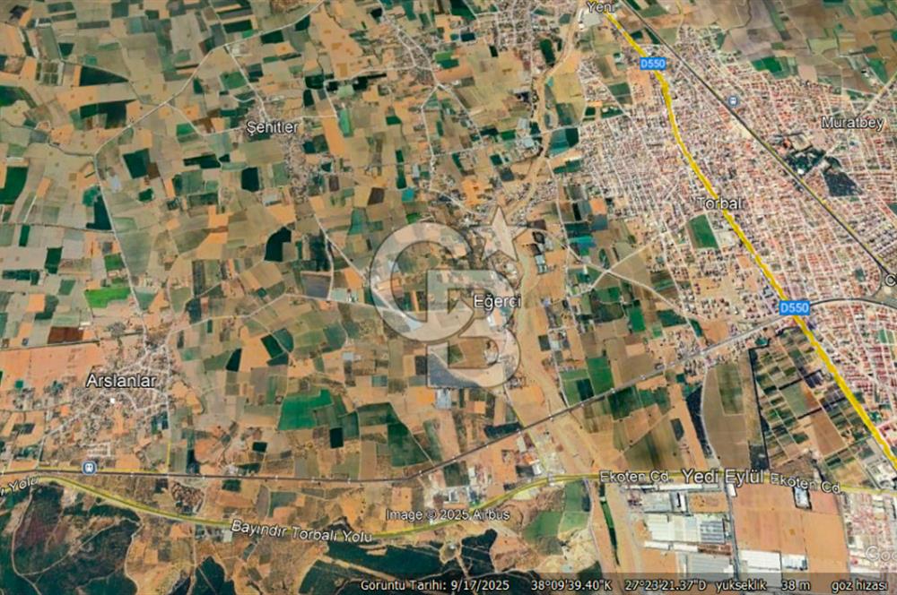 TORBALI ARSLANLAR'DA DOĞAYLA İÇ İÇE SATILIK ARSA