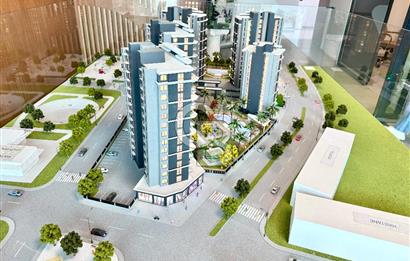 MERSİN MEZİTLİ TECEDE MARKA PROJEDE SATILIK LÜX 1+1 DAİRE