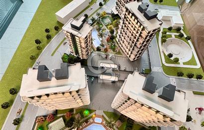 MERSİN MEZİTLİ TECEDE MARKA PROJEDE SATILIK LÜX 1+1 DAİRE