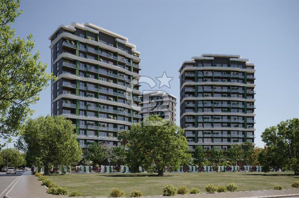 MERSİN MEZİTLİ TECEDE MARKA PROJEDE SATILIK LÜX 1+1 DAİRE