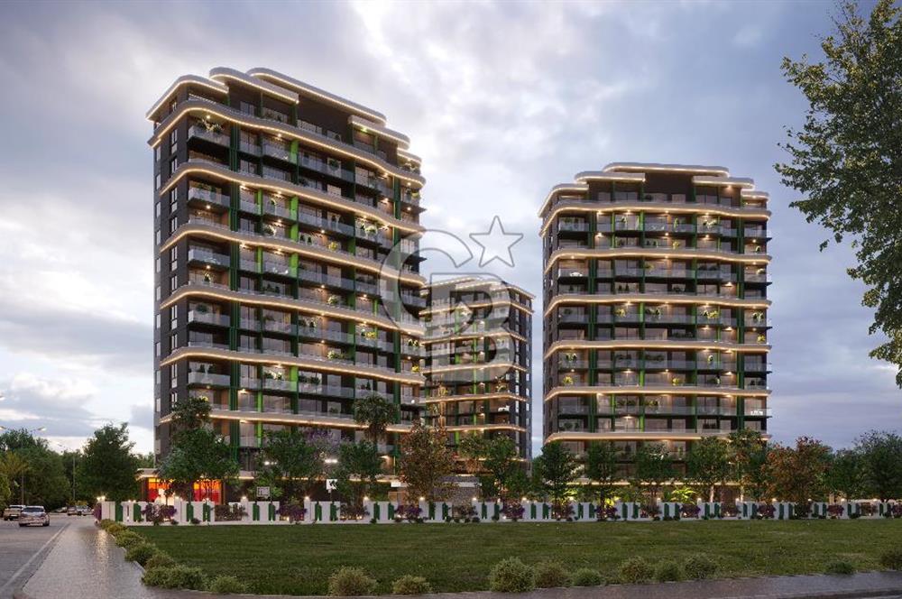 MERSİN MEZİTLİ TECEDE MARKA PROJEDE SATILIK LÜX 1+1 DAİRE