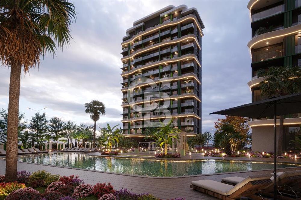 MERSİN MEZİTLİ TECEDE MARKA PROJEDE SATILIK LÜX 1+1 DAİRE