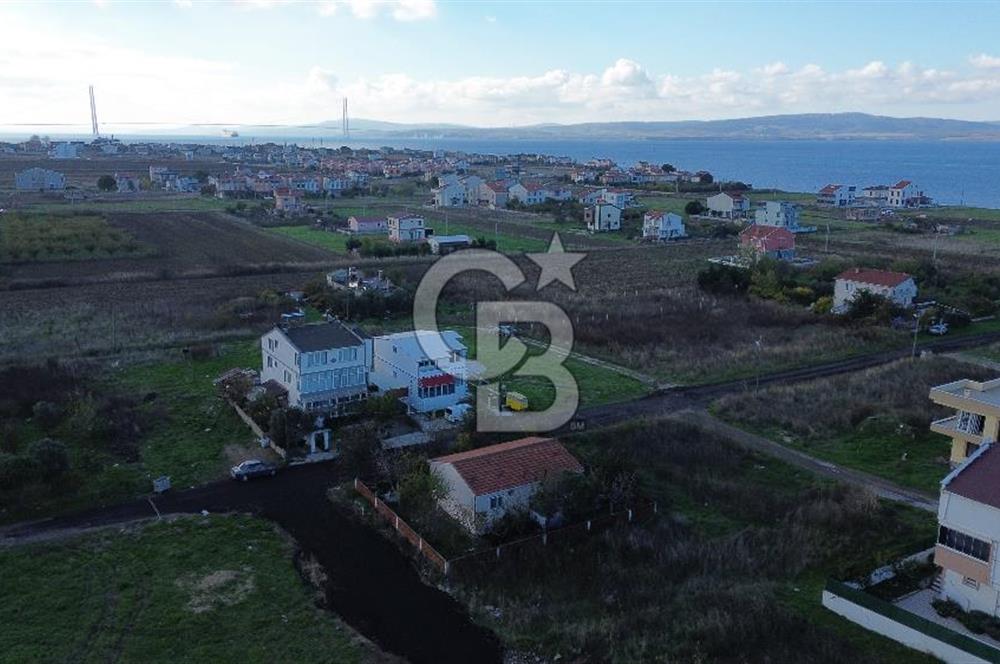ÇANAKKALE ÇARDAK'TA DENİZ VE KÖPRÜ MANZARALI SATILIK MÜSTAKİL EV