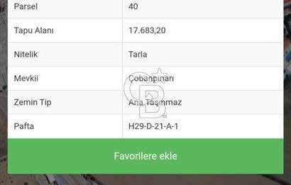 ANKARA SİNCAN YENİKENTTE SATILIK 6000 M2 HİSSE