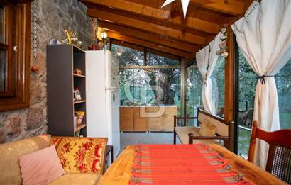 Foça Kozbeyli'de Satılık Arsa İçerisinde Taş Ev