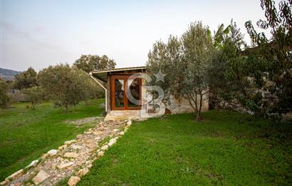 Foça Kozbeyli'de Satılık Arsa İçerisinde Taş Ev