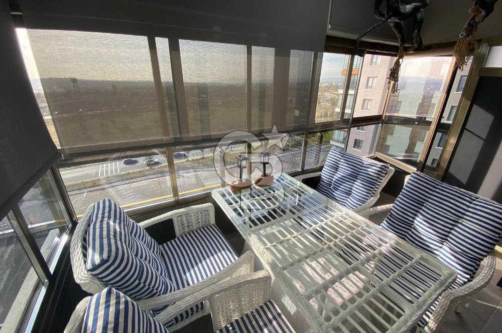 GÖKDEMİR CİTY MİMAR TASARIMLI KLİMALI CAM BALKONLU SATILIK 2+1