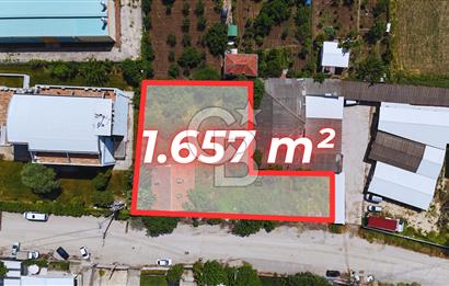 Veysel TEPECİK'ten BURSAGAZ'A KOMŞU 1657 M² SATILIK ARAZİ!!!